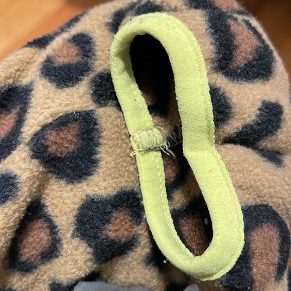 UO Polar Fleece Half-Zip Animal Print Sweatshirt - Picture 8 of 10